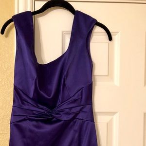 Vibrant purple dress